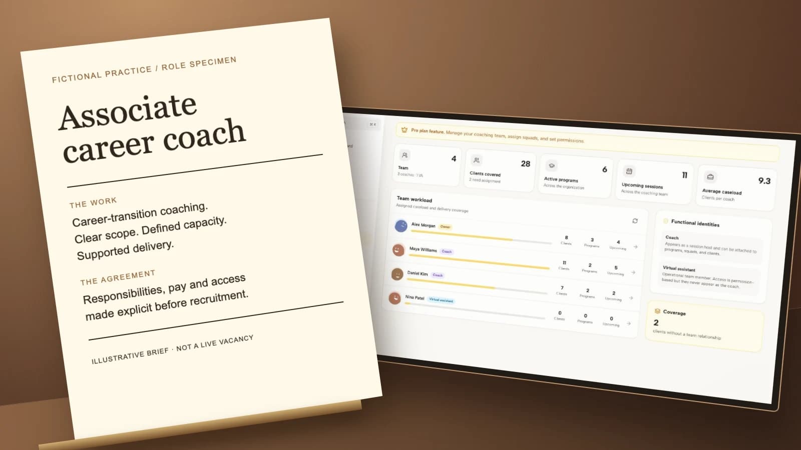 Associate Coach Job Description: Template and a Filled Example