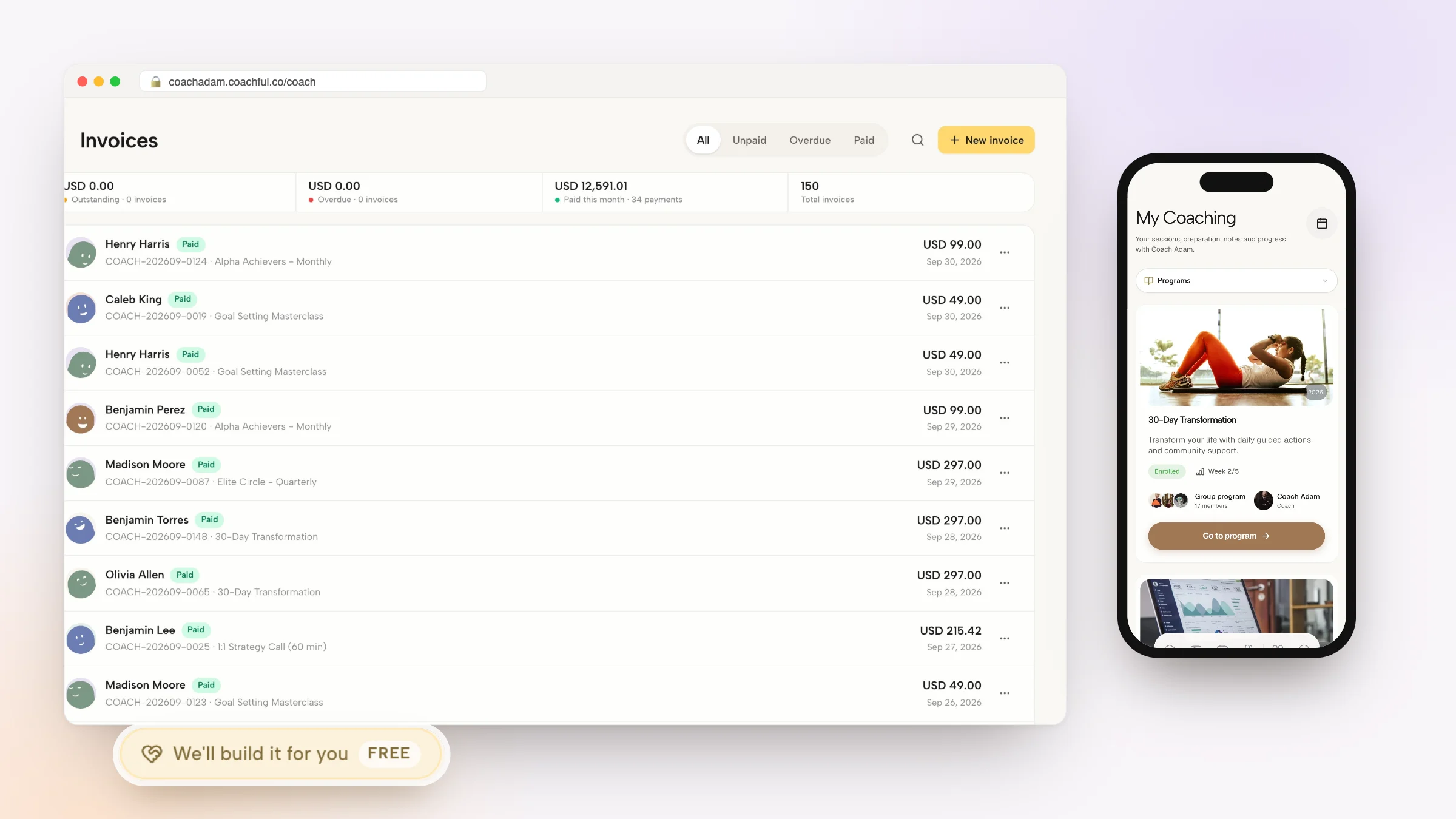 Best Coaching App With Payments in 2026: 7 Compared