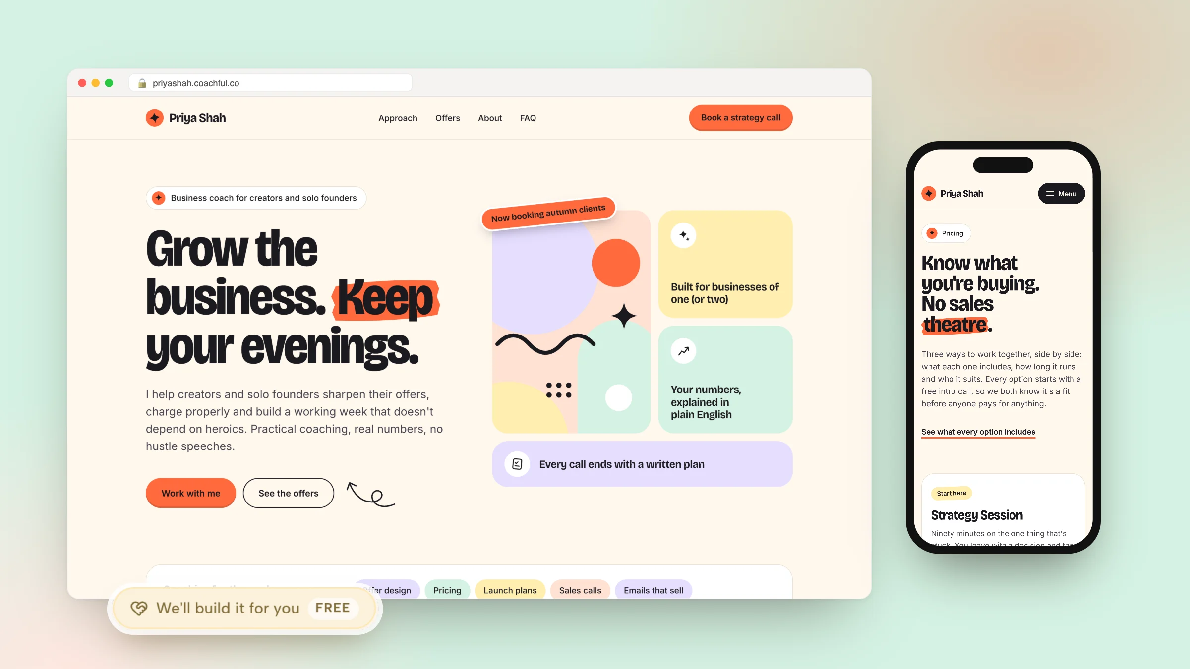 How to Build a Business Coach Website Owners Trust