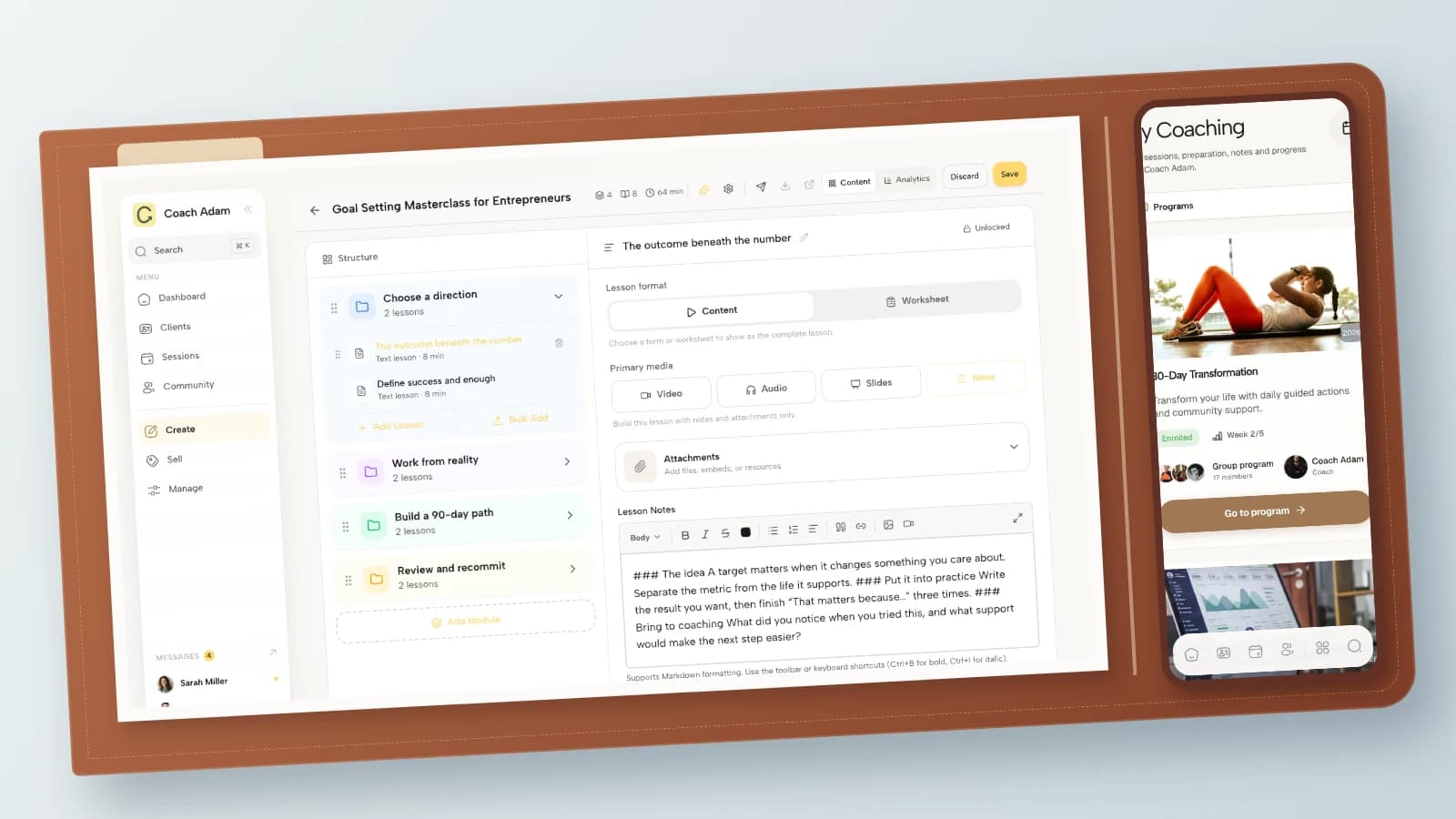 Coaching Workshop Pre-Work: 5 Activities and an Email Template