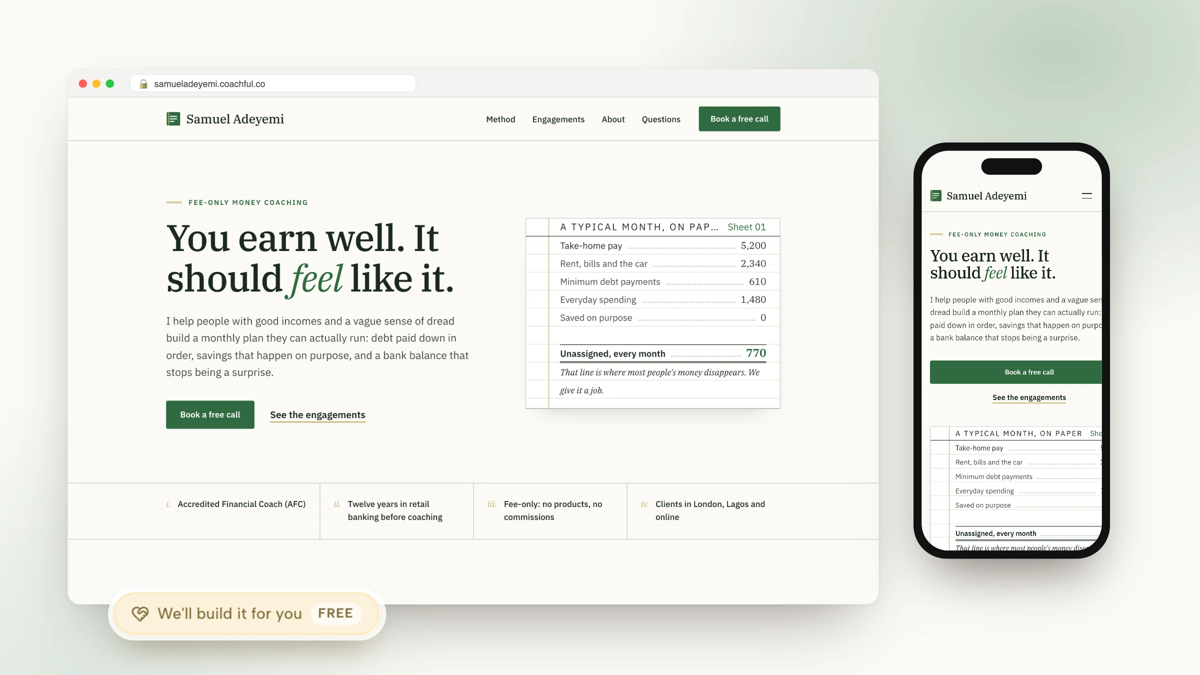 Financial Coach Website: How to Earn Trust Before the Call