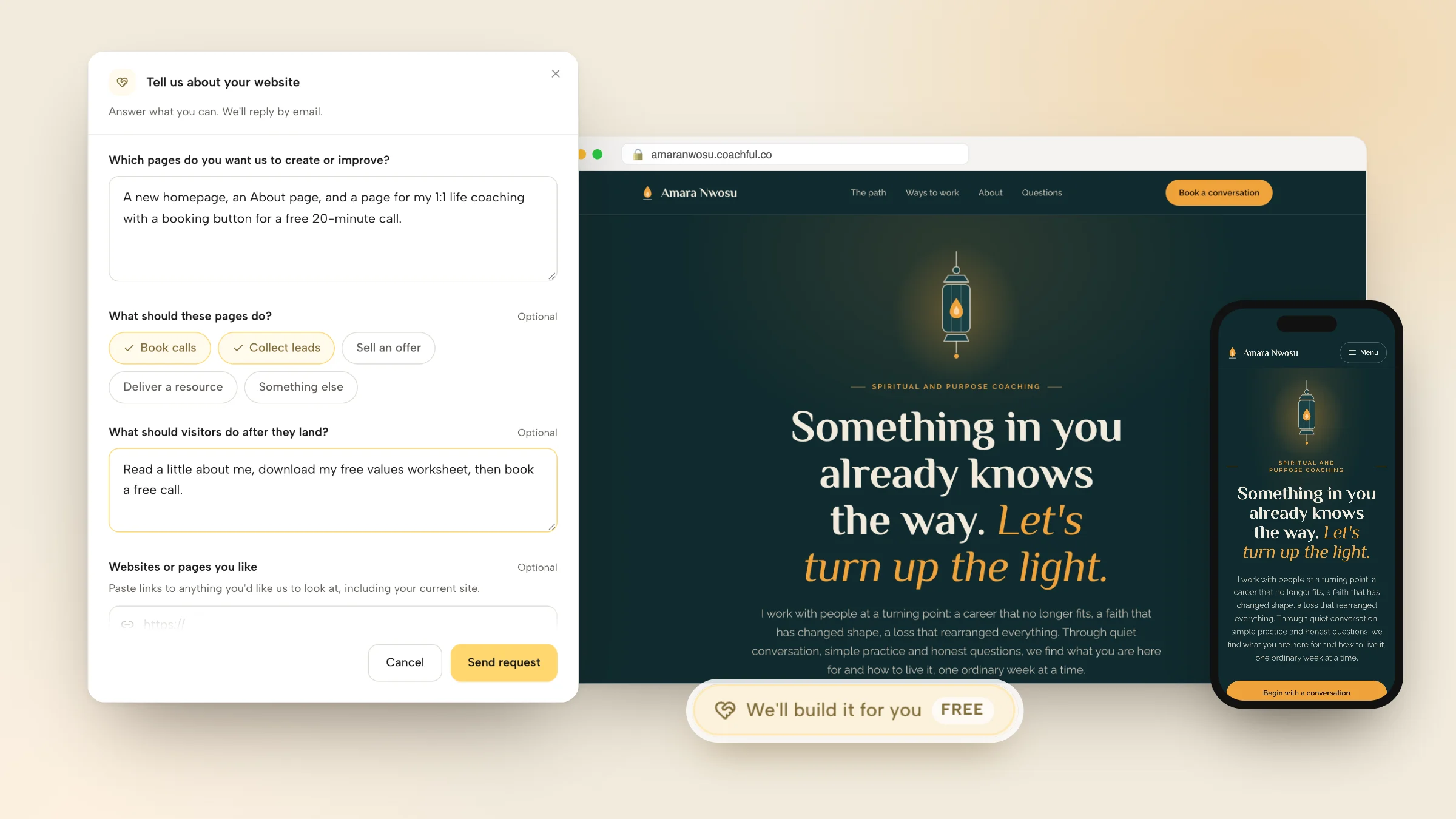 How to Create a Free Website for Life Coaches