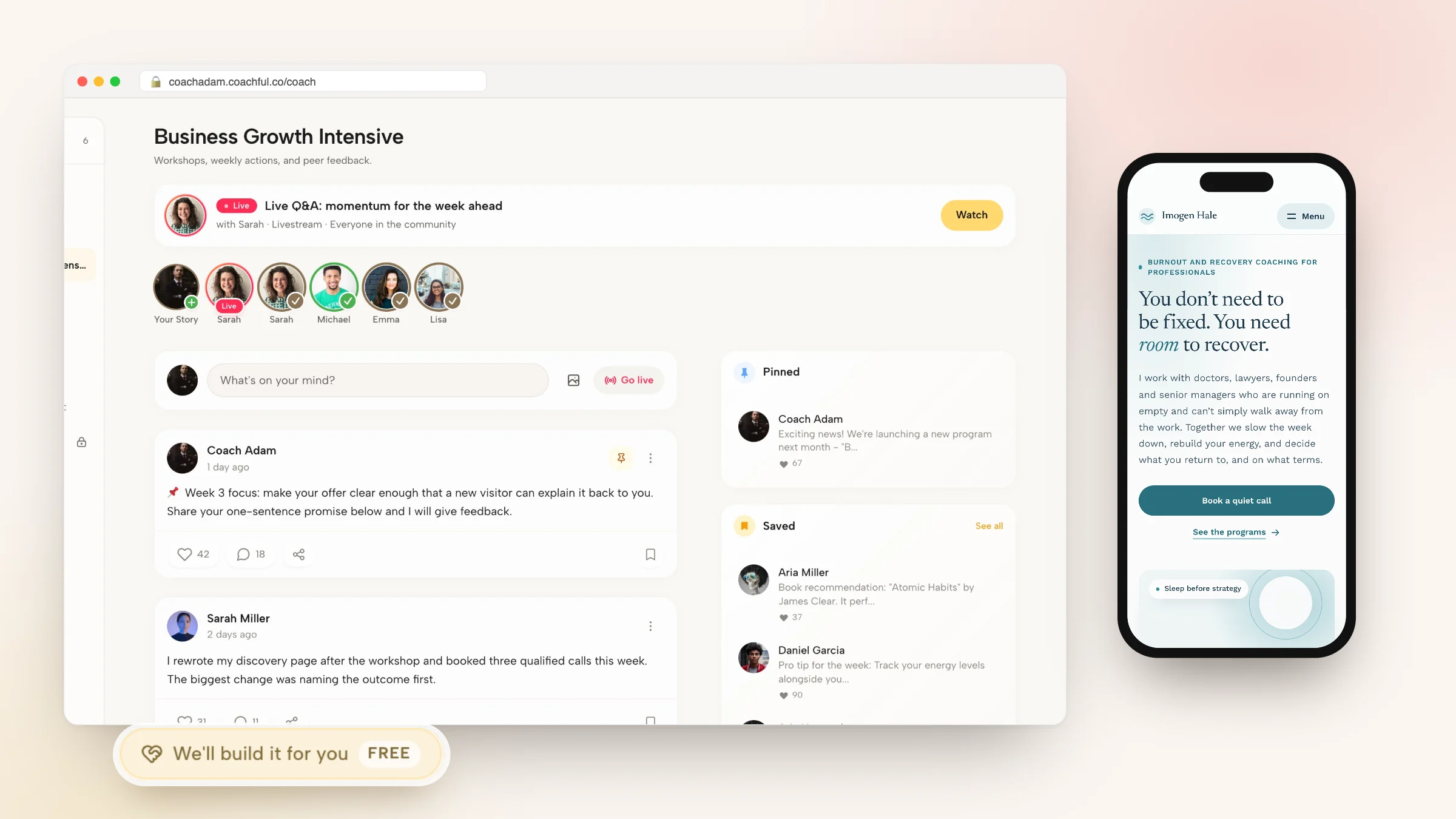 How to Find Community: A Coach's Guide to Connection
