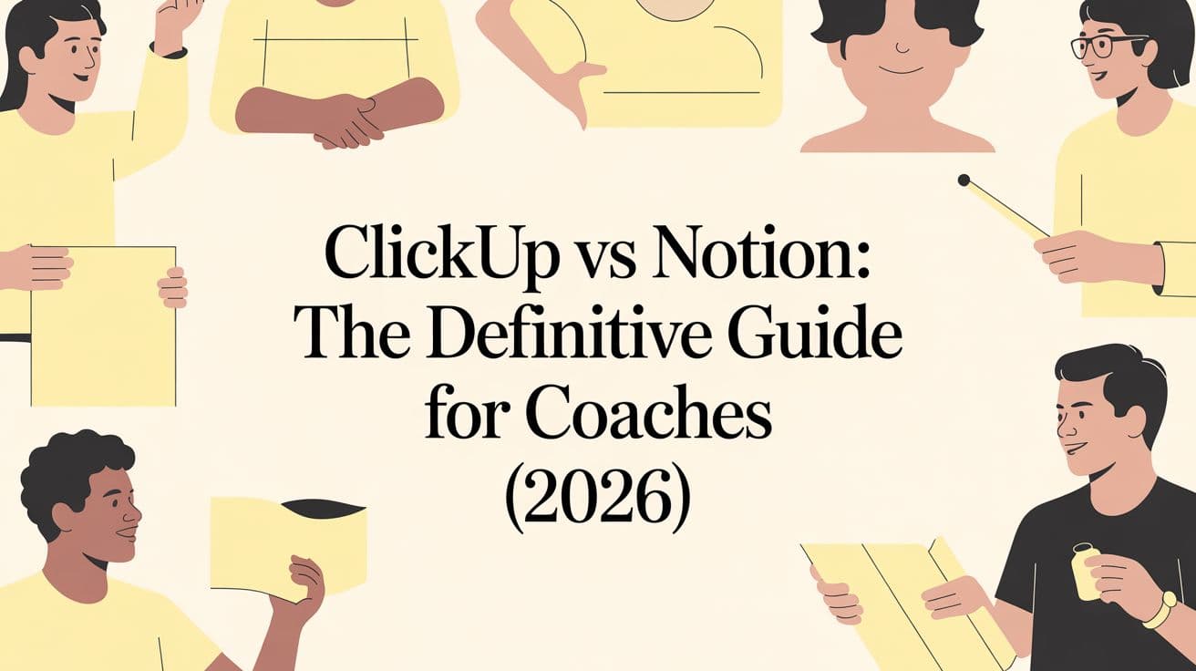 ClickUp vs Notion: The Definitive Guide for Coaches (2026)