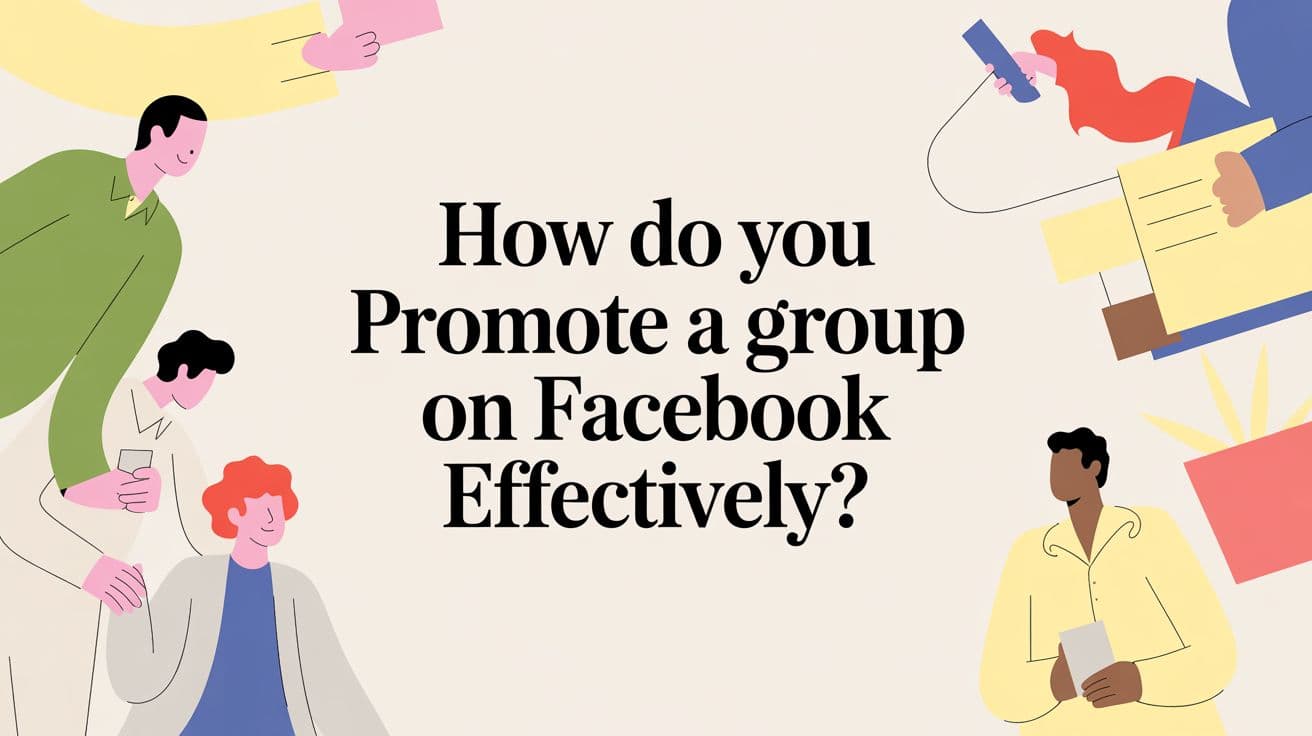 How Do You Promote a Group on Facebook Effectively?