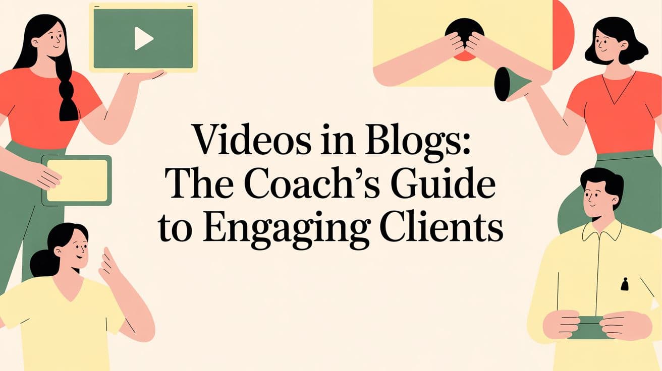 Videos in Blogs: The Coach's Guide to Engaging Clients