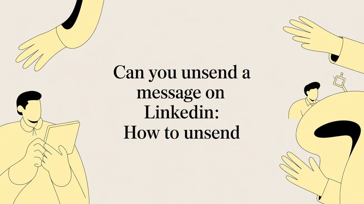 Can You Unsend a Message on Linkedin: How To Unsend