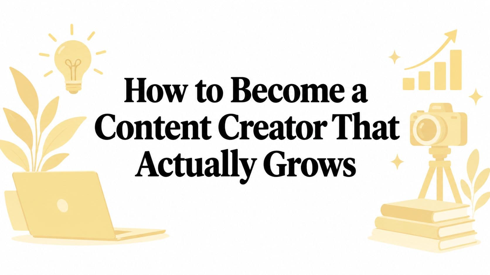 How to Become a Content Creator That Actually Grows