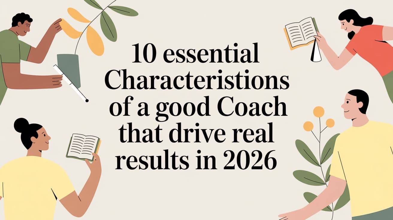 10 Essential Characteristics of a Good Coach That Drive Real Results in 2026