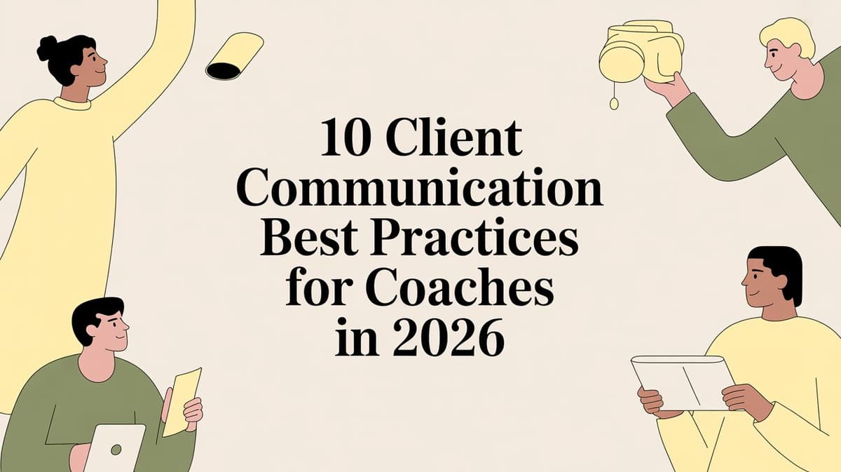 10 Client Communication Best Practices for Coaches in 2026