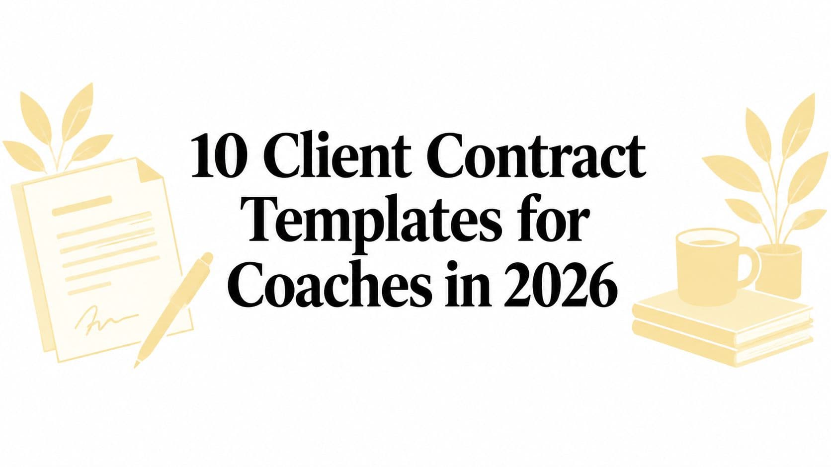 10 Client Contract Templates for Coaches in 2026