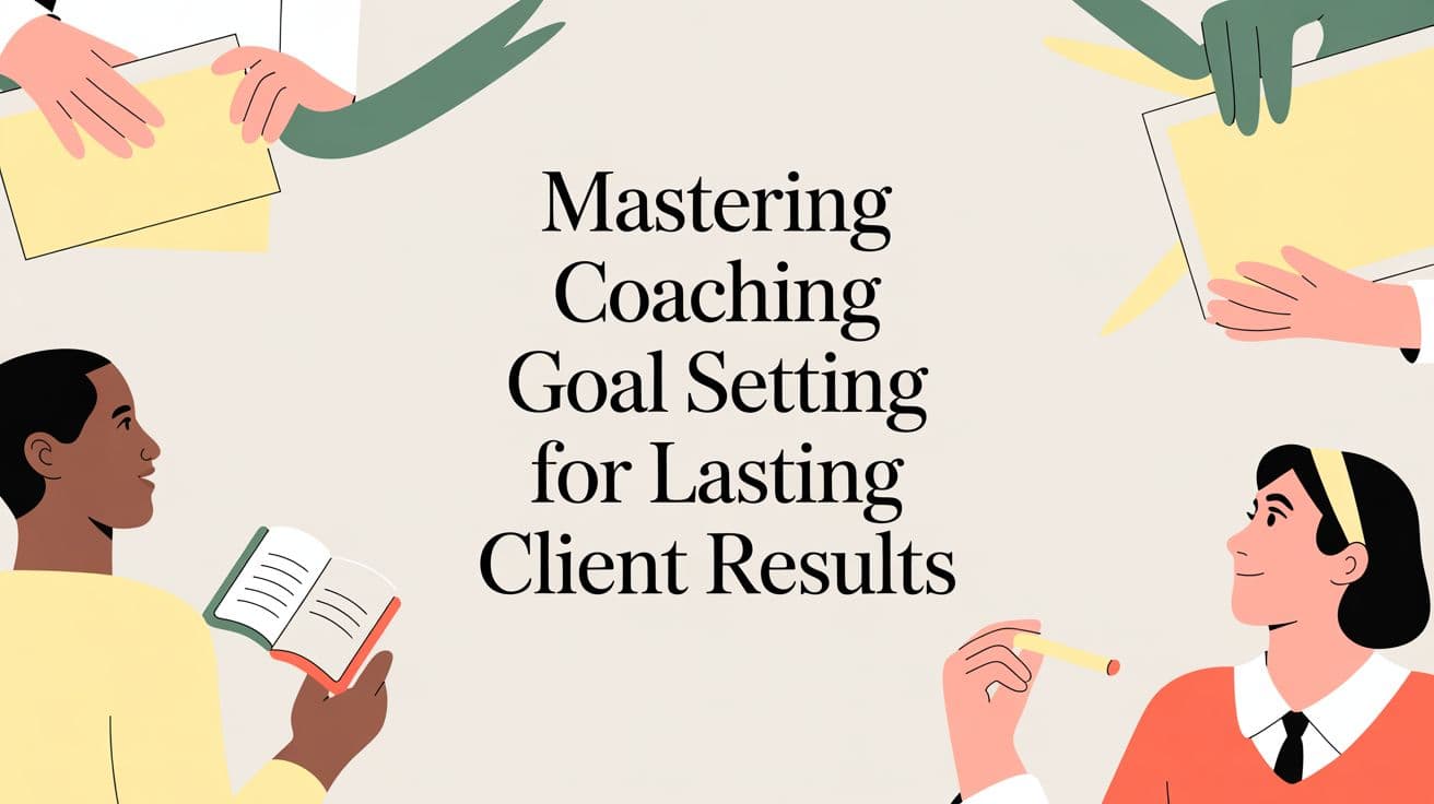 Mastering Coaching Goal Setting for Lasting Client Results