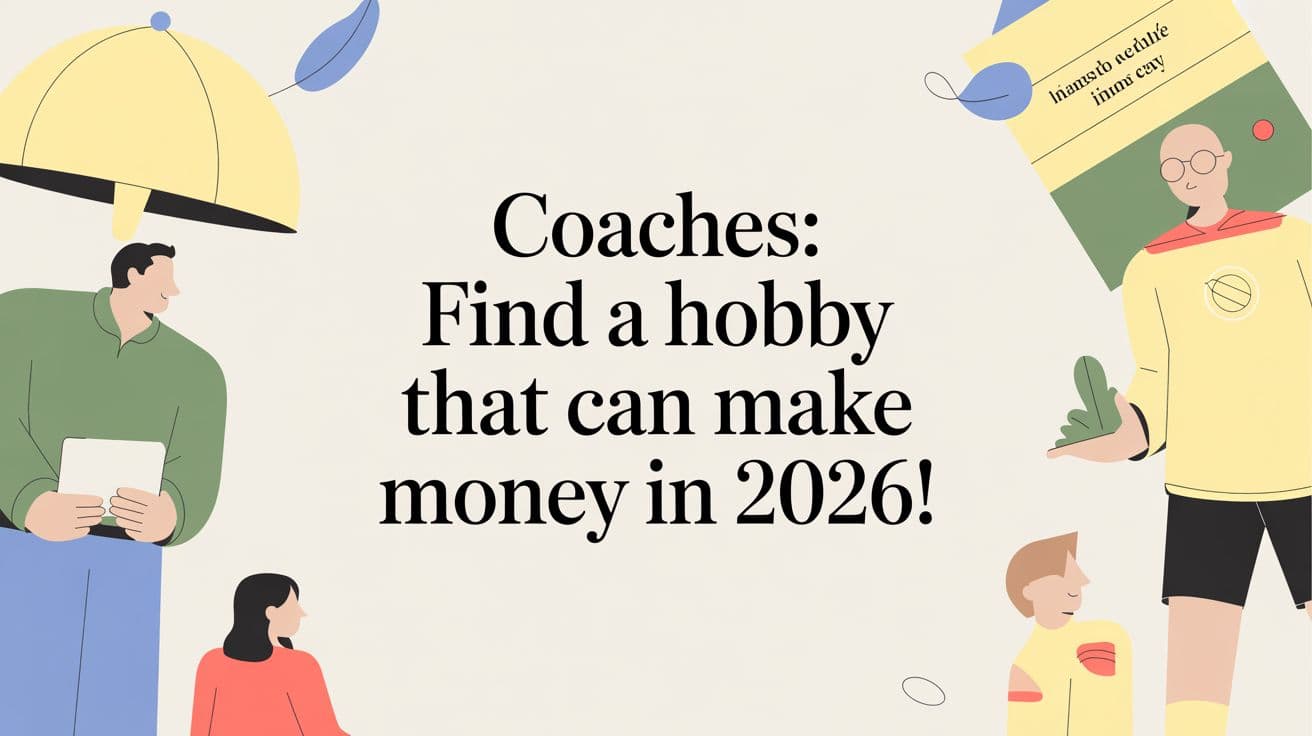 Coaches: Find a Hobby That Can Make Money in 2026!