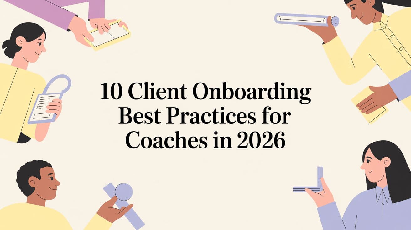 10 Client Onboarding Best Practices for Coaches in 2026