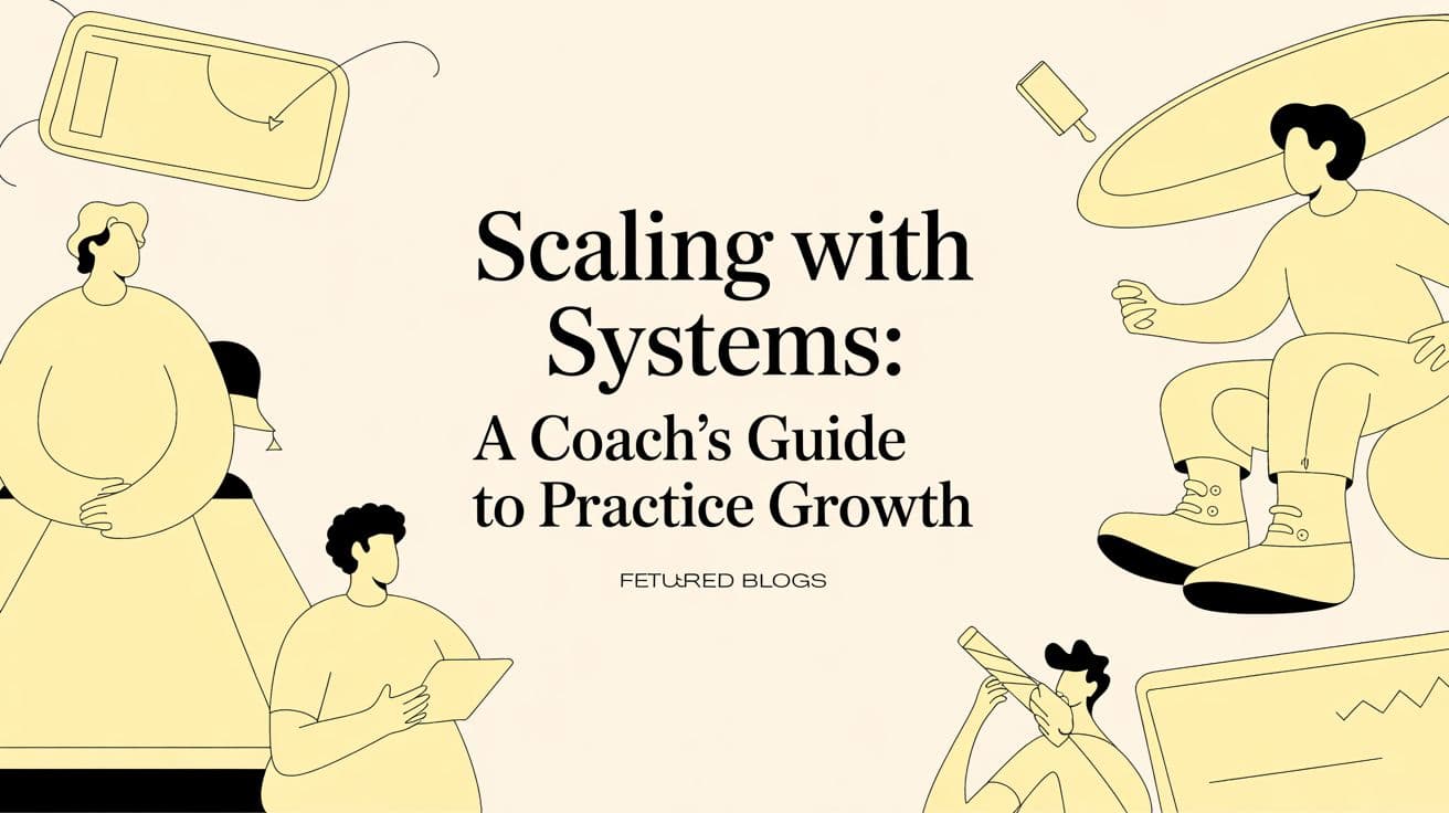 Scaling With Systems: A Coach's Guide to Practice Growth