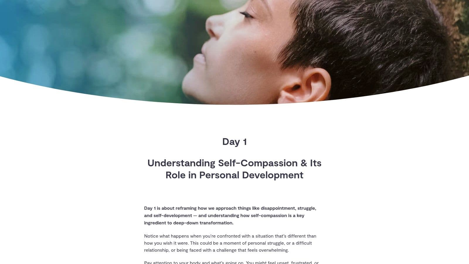 Free 4‑Day Self‑Love Workshop (Mindfulness.com)