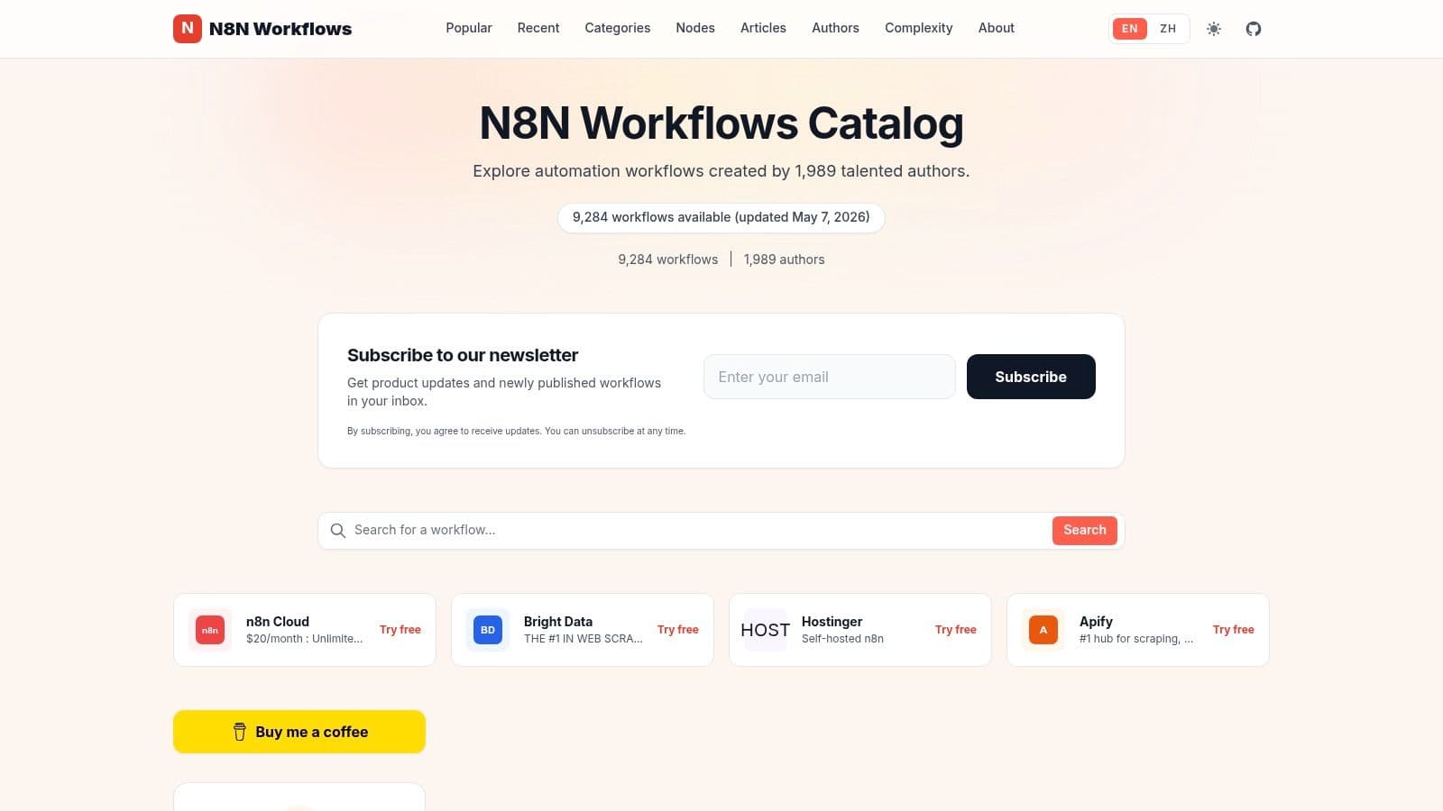 N8N Workflows (Community Hub)