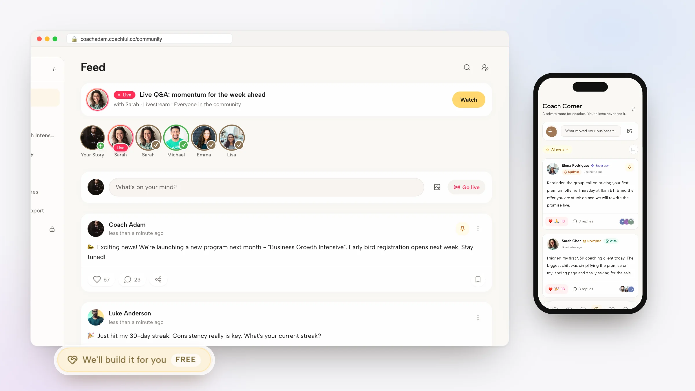 10 Coaching Community Engagement Ideas Without Socials