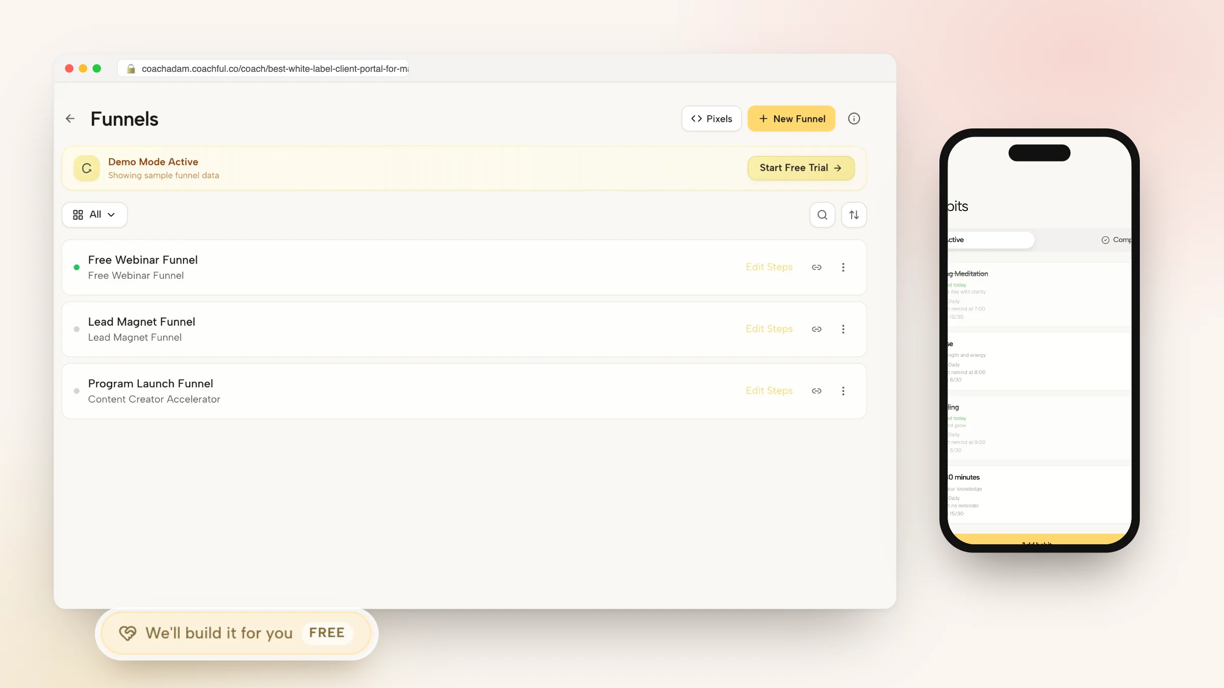 White Label Client Portal for Management Consultants