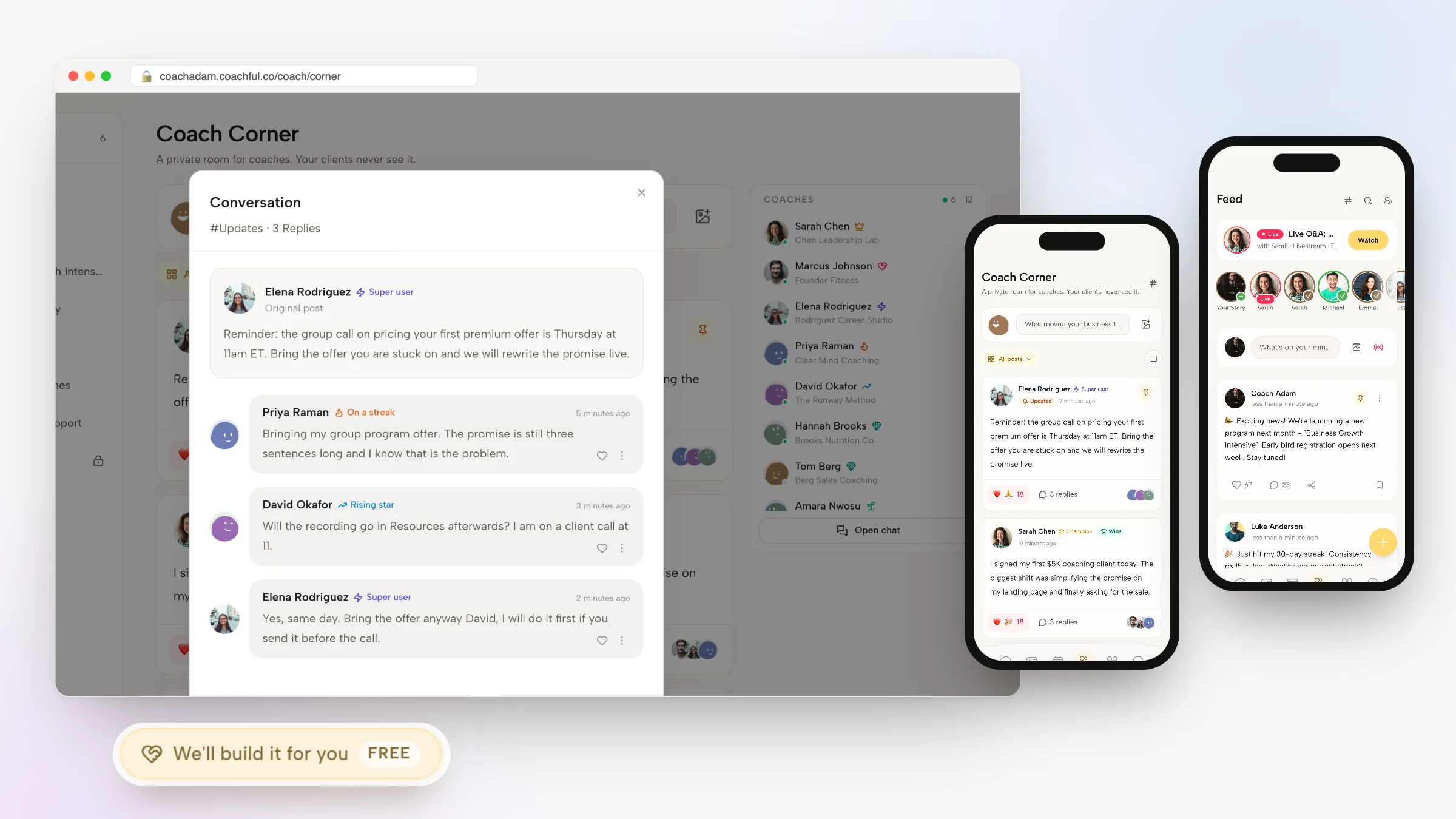 Coach Corner: Inside Coachful's Community for Coaches