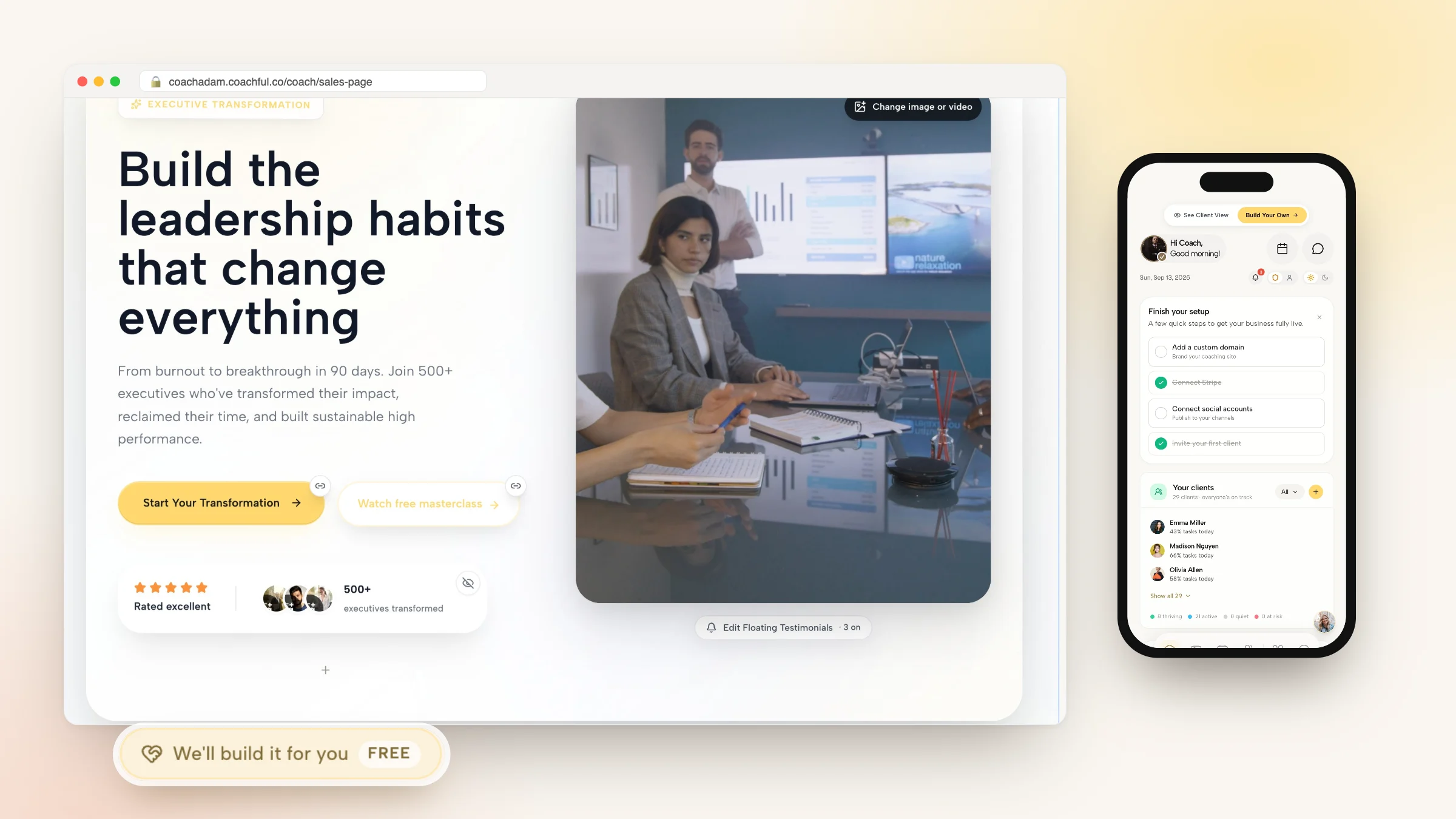 Coaching Sales Page Template & Copywriting Guide