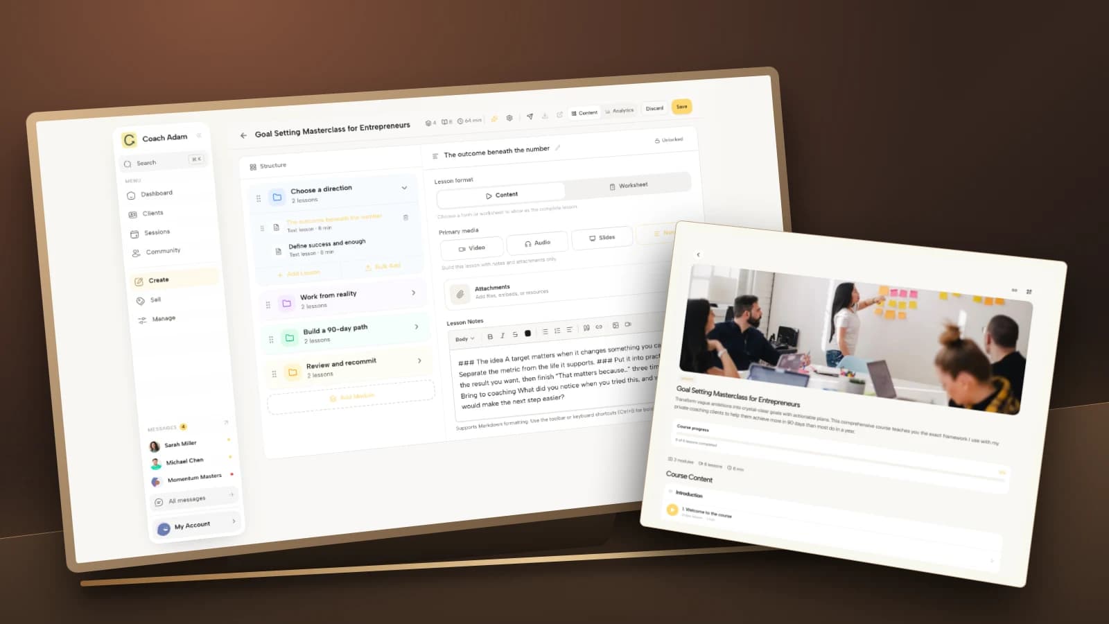 Online Course Lesson Titles: 5 Formulas and 25 Examples for Coaches