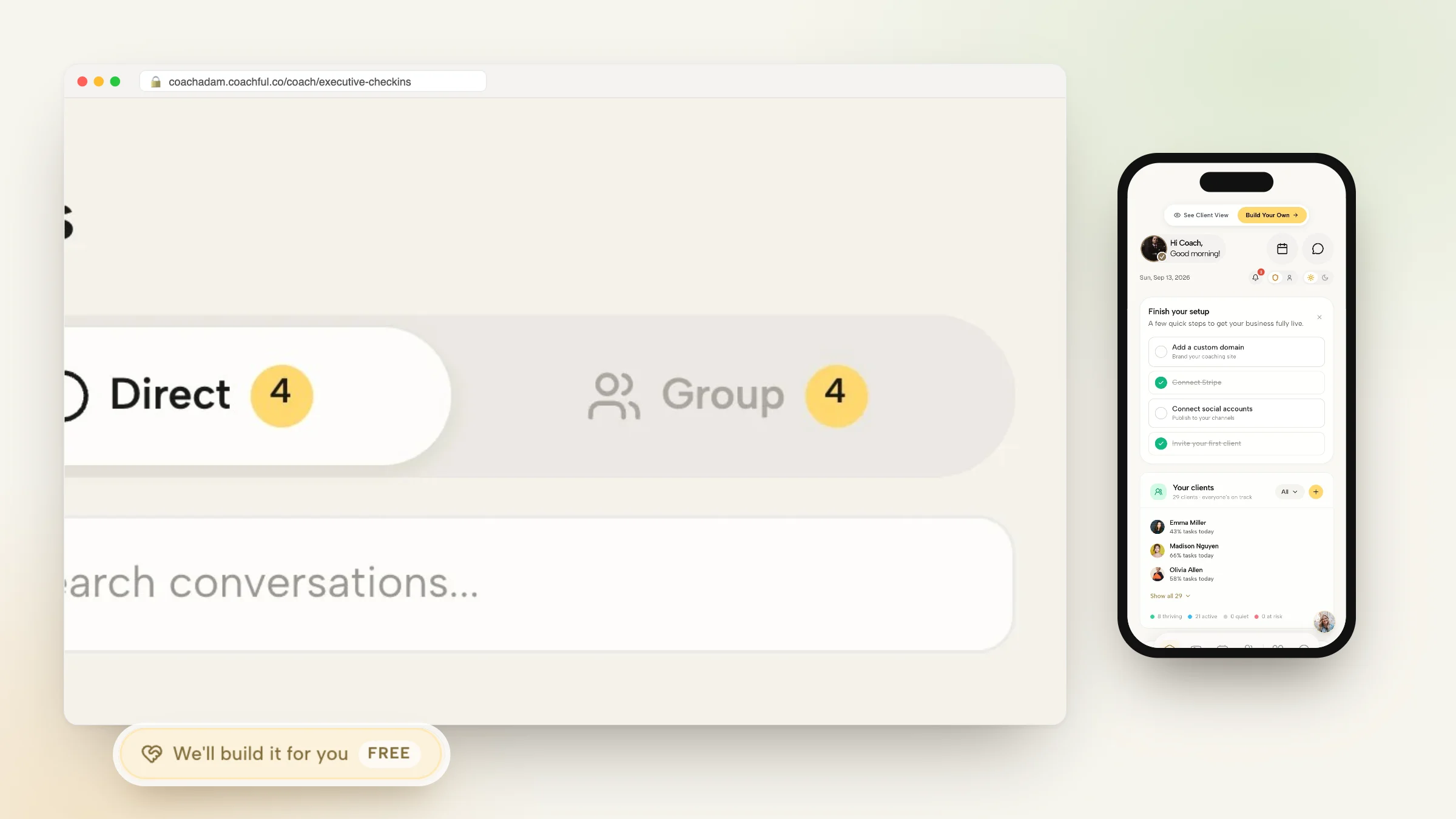 How to Automate Executive Coaching Check Ins with Poise