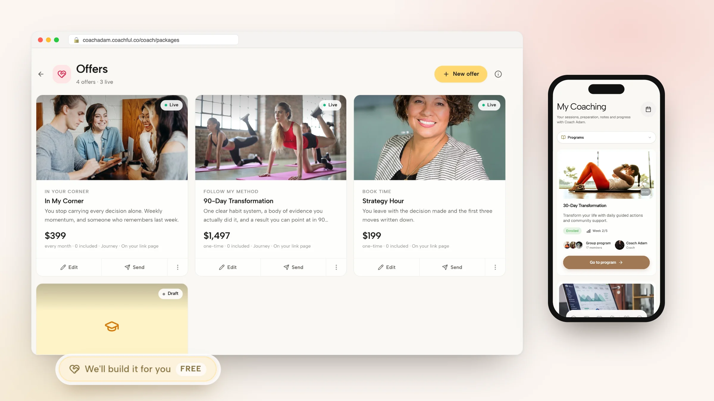 How to Sell Coaching Packages Without ThriveCart