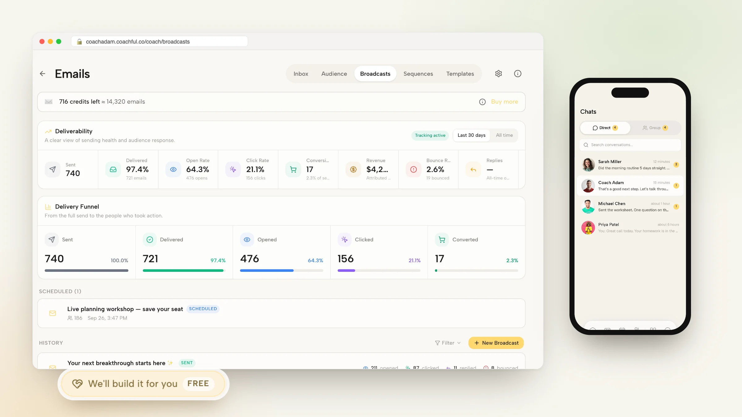 How to Send Client Broadcasts Without Mailchimp: Guide