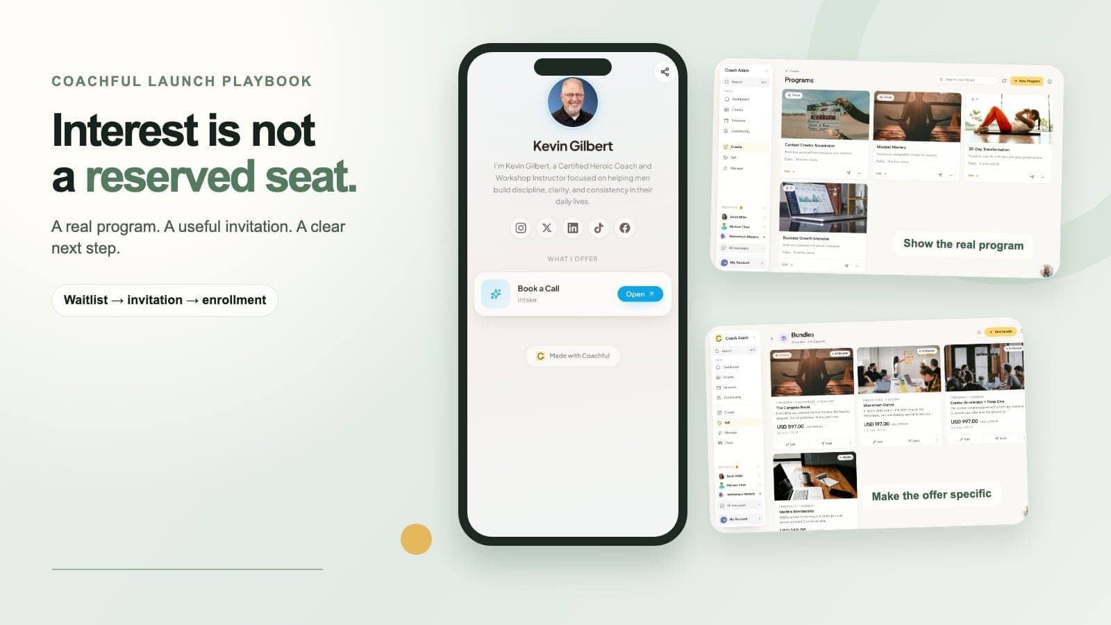 5 Coaching Program Launch Email Templates for Enrollment Week